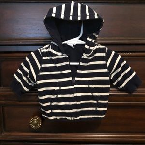 BabyGap Reversible Hooded Sweatshirt Jacket